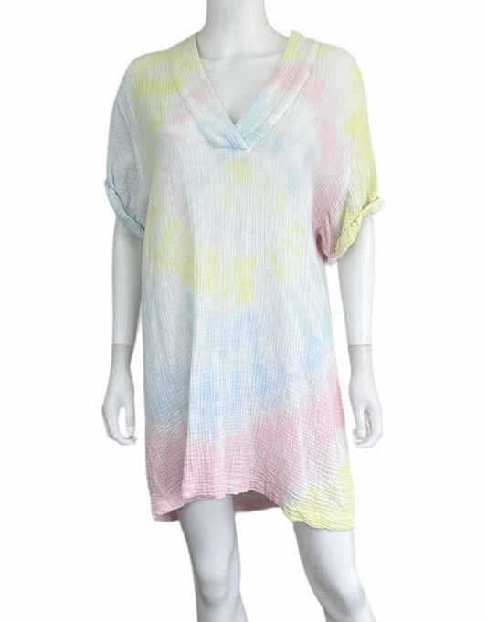 Karlie Casual Tye Die Gauze Dress Size L