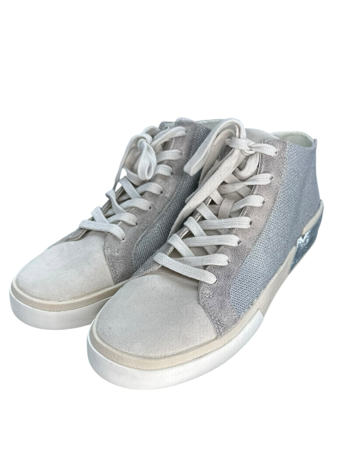 Dolce Vita Silver 'Zoel' Sneakers Size 8