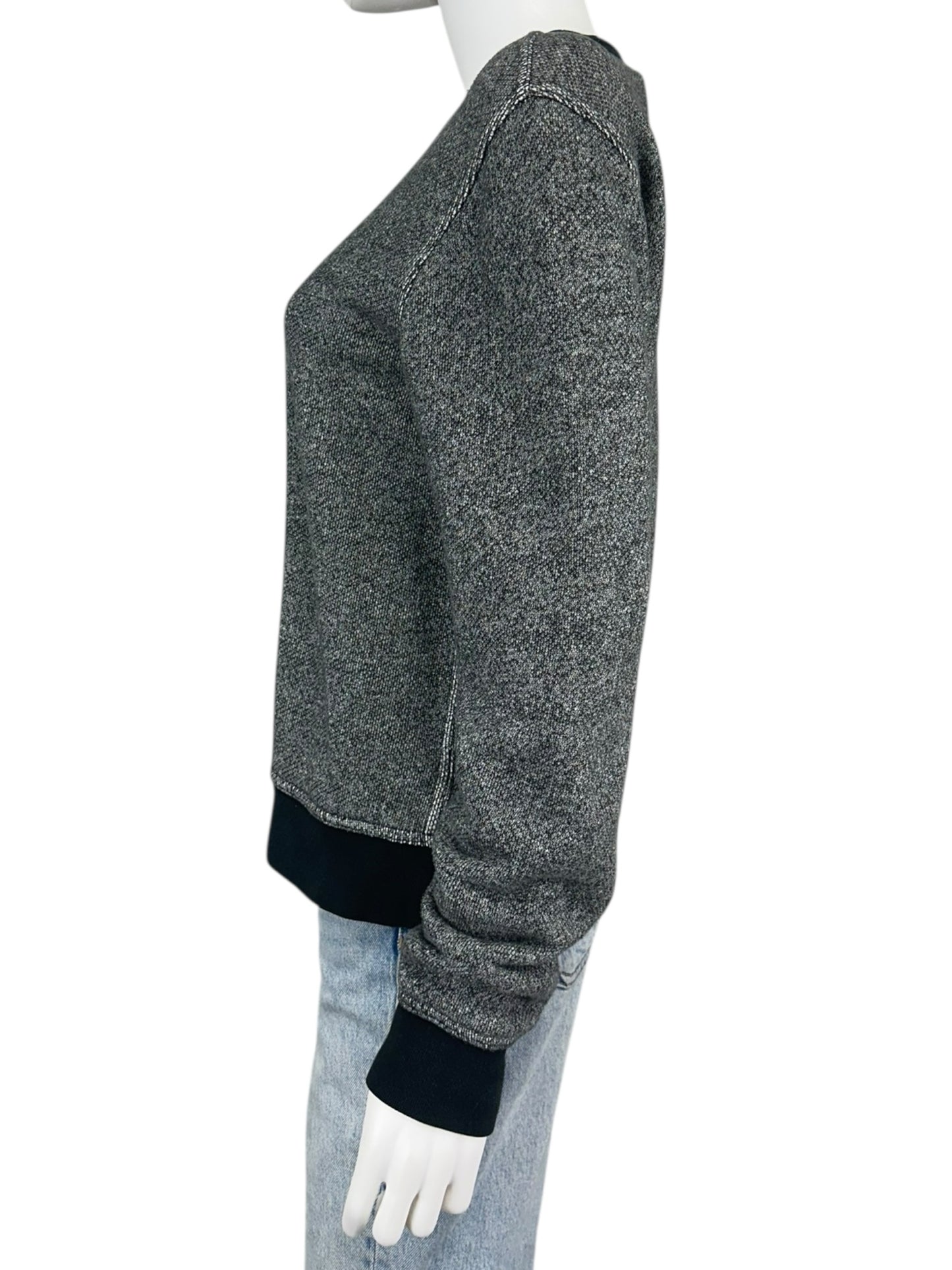 T ALEXANDER WANG Gray Knit Sweat Shirt Size M