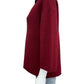 EILEEN FISHER Dark Red Cardigan Size S
