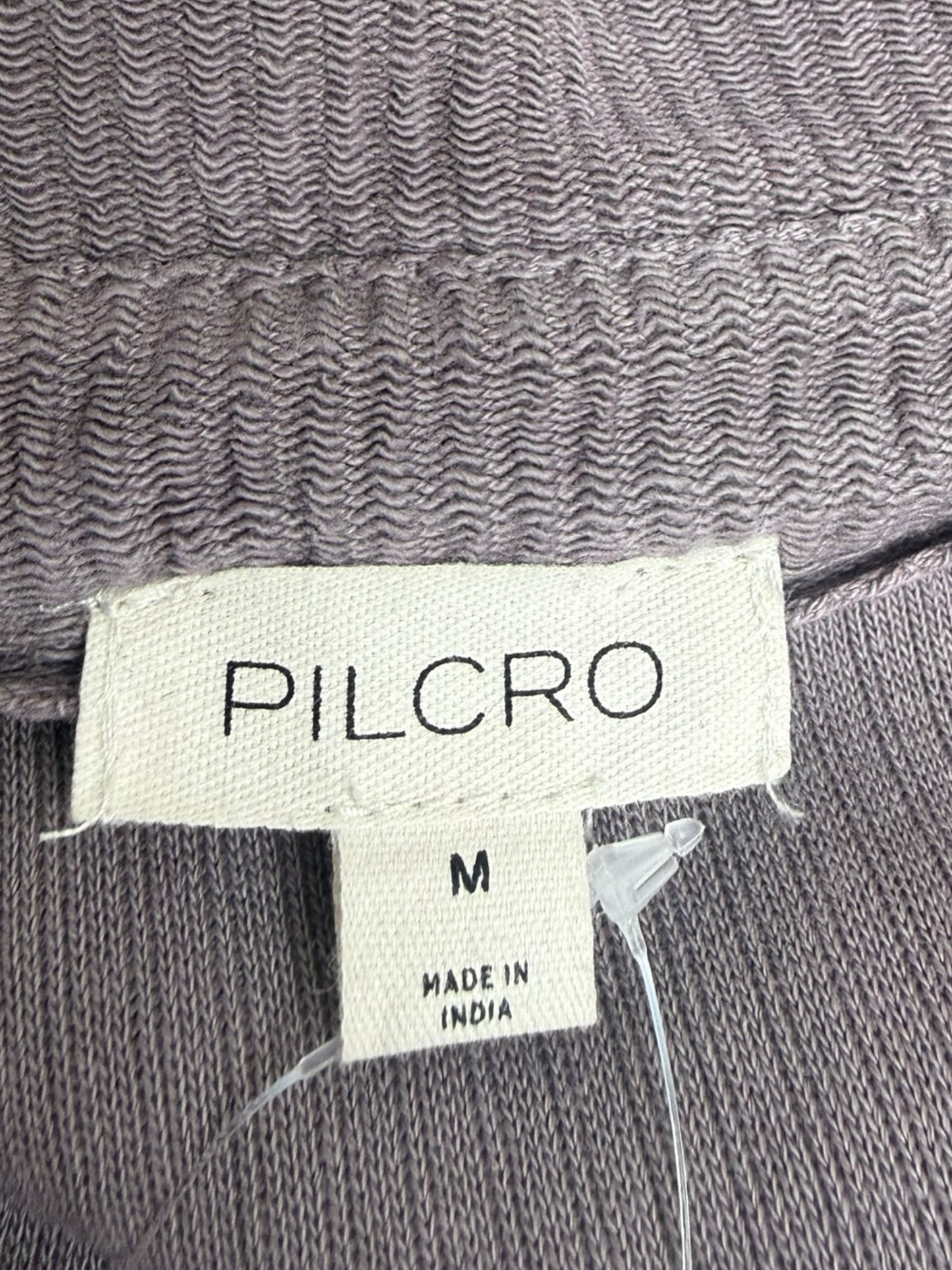 pilcro Lilac Ribbed Shirt Dress Size M