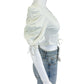 Port De Bras White Athletic Top Size S