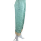 Spell & the Gypsy Collective Green Floral Jacquard Pants Size XS