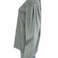 tibi Gray Puff Sleeve Knit Top Size 2