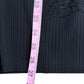 Anne Fontaine Black Lace Button-down Shirt Size XL