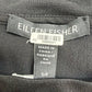 EILEEN FISHER Black 100% Silk Tunic Size S