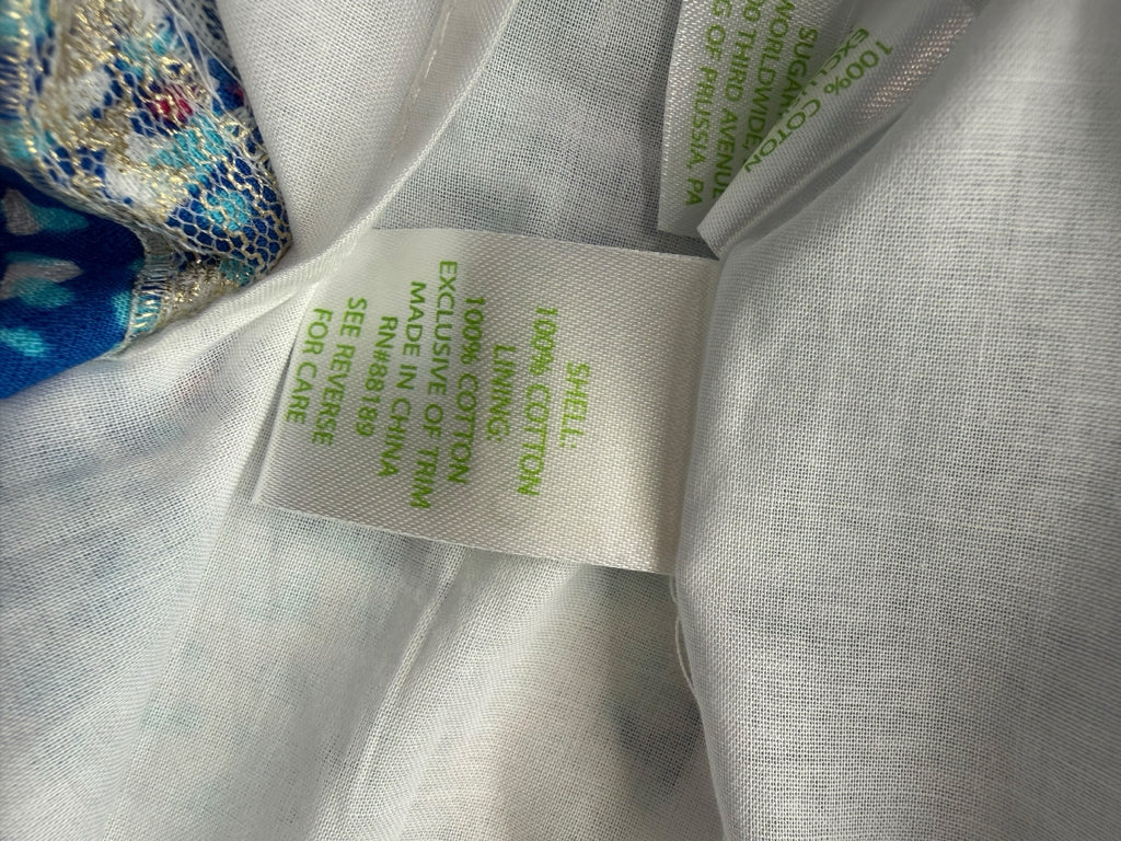 Lilly Pulitzer Blue Ember Shift Dress Size 12
