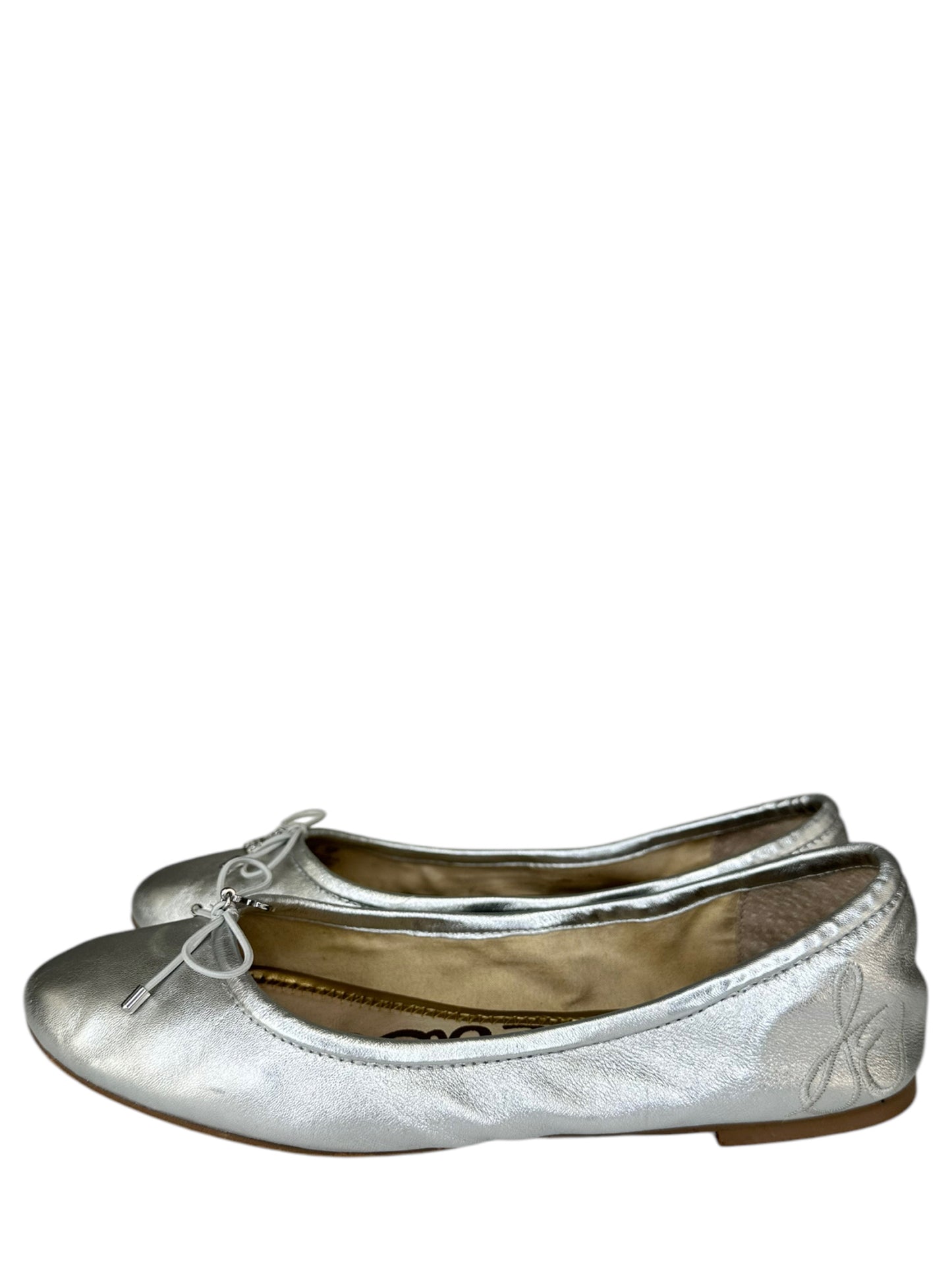 sam edelman Silver Ballet Flats Size 6.5