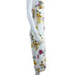 AMANDA UPRICHARD NWT Ivory Floral Strapless Midi Dress Size XS