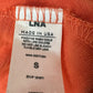 LNA Orange Casual Dress Size S