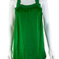 Theory Green Silk Tank Size 2