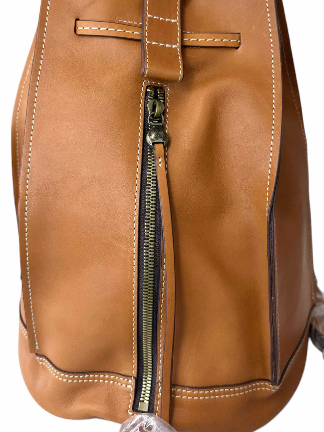 HOBO NWT Saddle Brown COAST Leather Sling Backpack