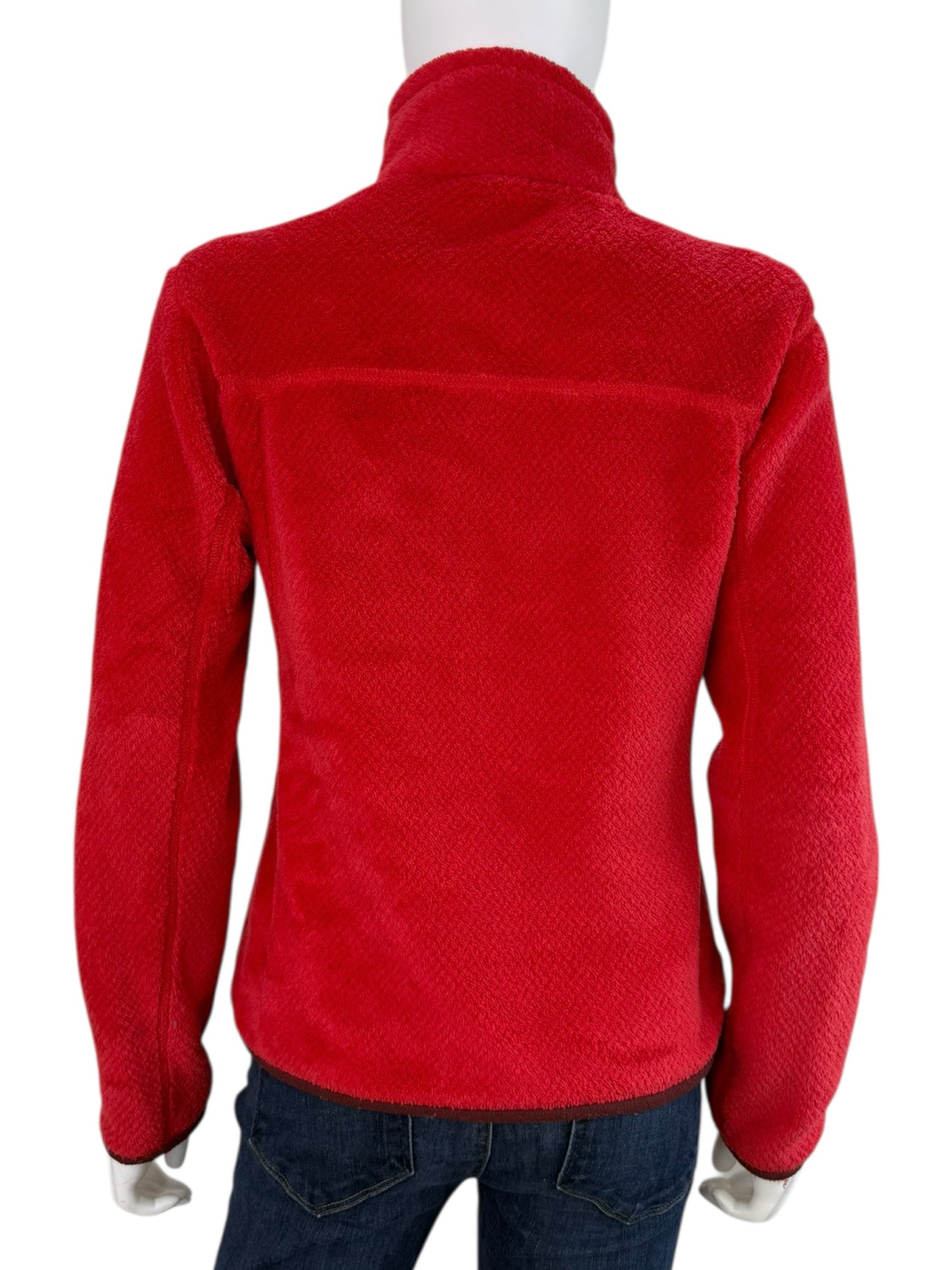 patagonia Red Re-Tool Snap-T Pullover Size S