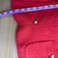 Talbots Orange Berkshire Wool Blend Cropped Jacket Size 8