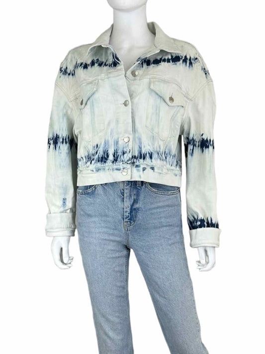 Stella McCartney Acid Wash Denim Jacket Size 10