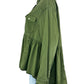 We the Free Green Peplum Jacket Size S