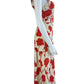 Greylin Red and Cream Casual Dress Size XS