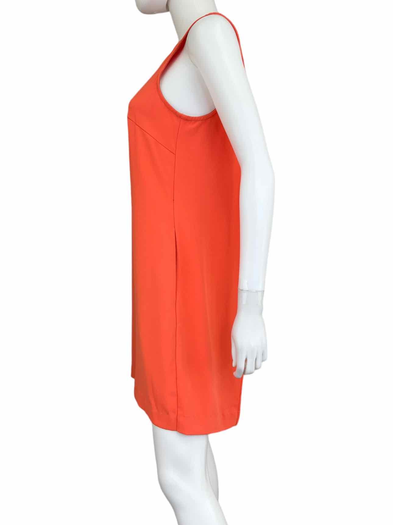 Trina Turk Orange Sheath Dress Size 8