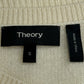 Theory Ivory 100% Cashmere Sweater Size S