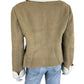 JONES NEW YORK Tan Vegan Suede Jacket Size M