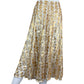Seen WORN kept NWT Gold Sequin Amanda Midi Skirt Size 10