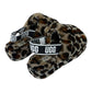 UGG Fluff Yeah Leopard Slides Size 9