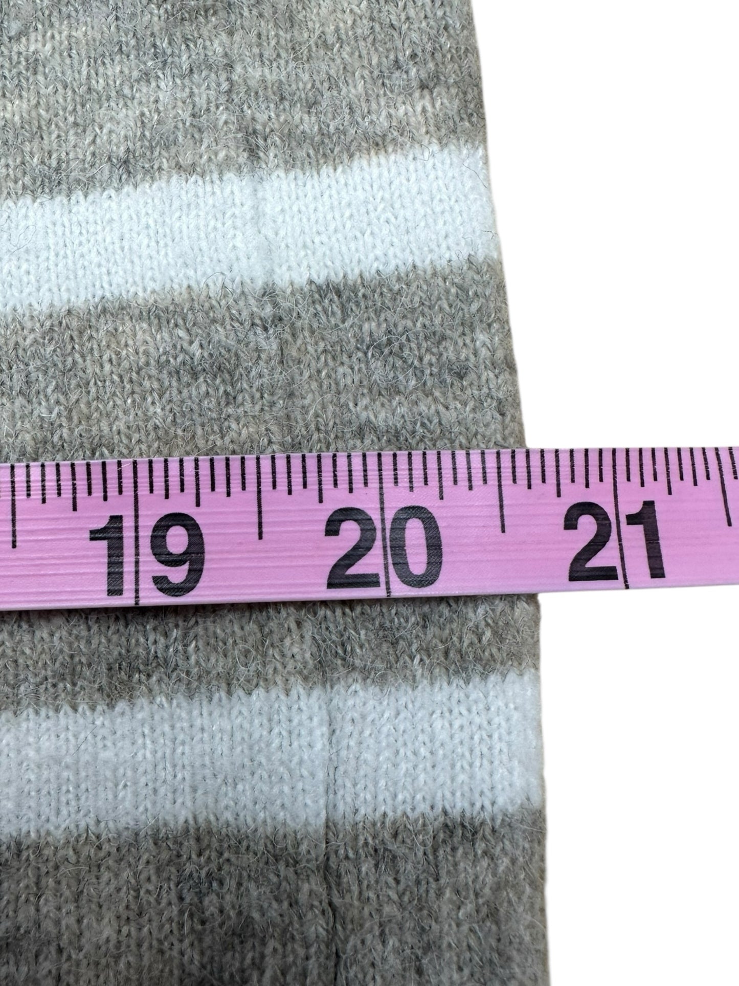 Z SUPPLY NWT Beige Striped Sweater Dress Size S