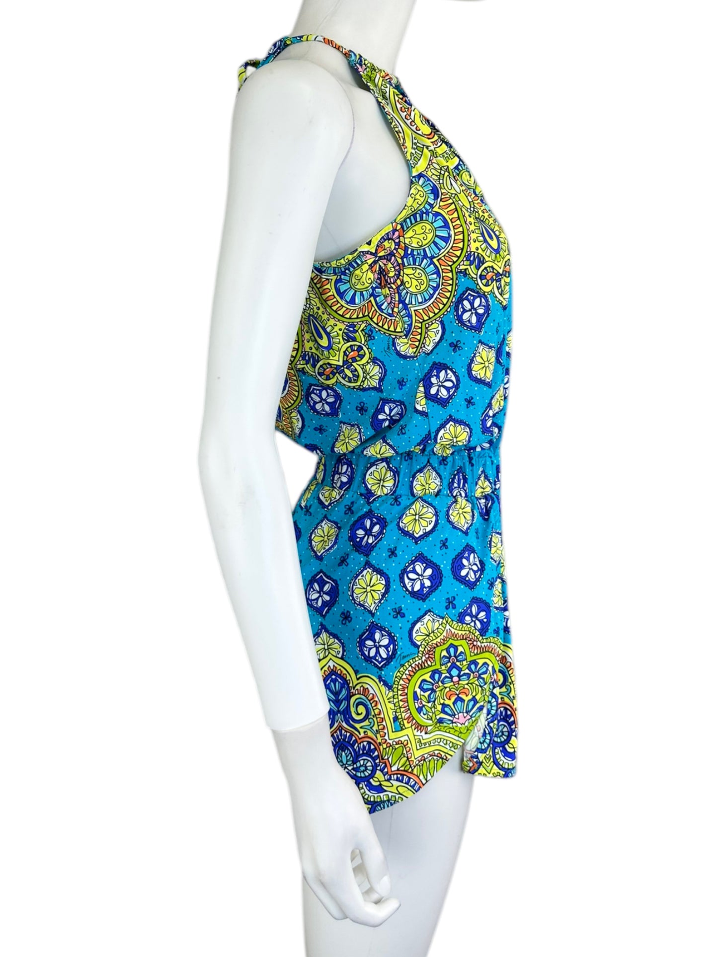 trina turk Corsica Romper Swim Cover Size XS