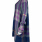 CP Shades x FREE PEOPLE Navy Plaid Dress Size S