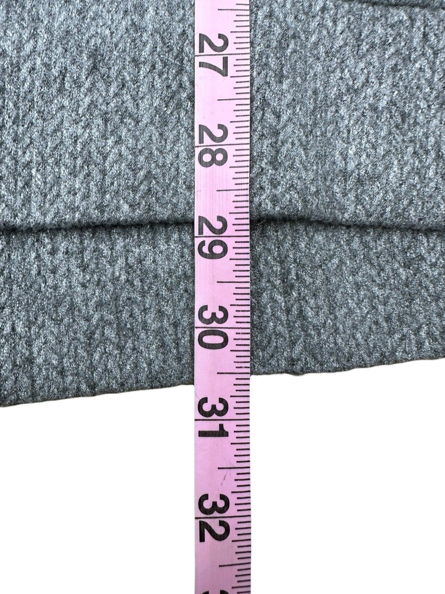 bobi NWT Grey Zipside Crewneck Knit Top Size S