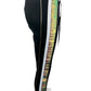 PAM&GELA Black Sequin Trim Track Pants Size S