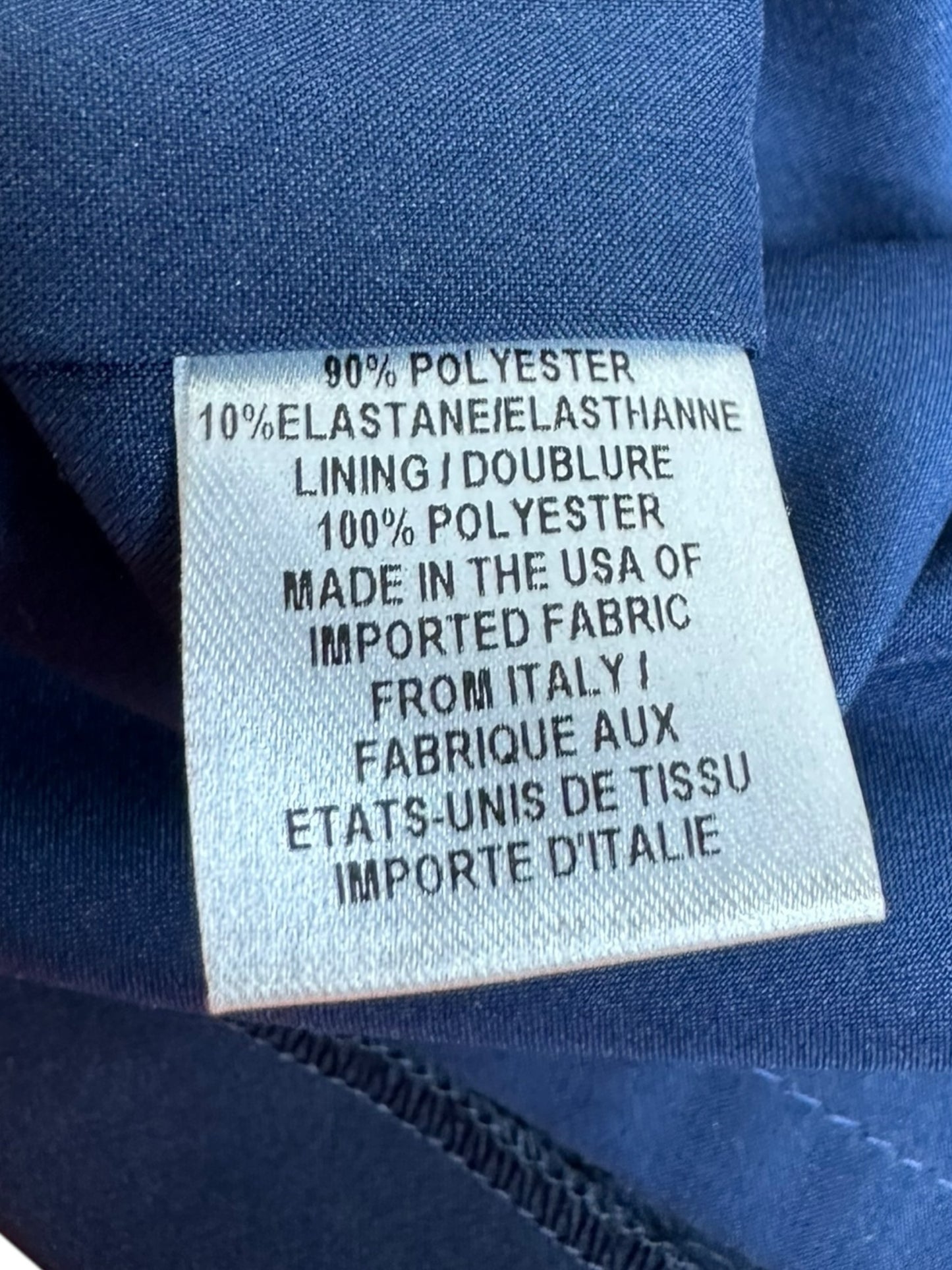 MILLY Navy Mini Skirt Size 6
