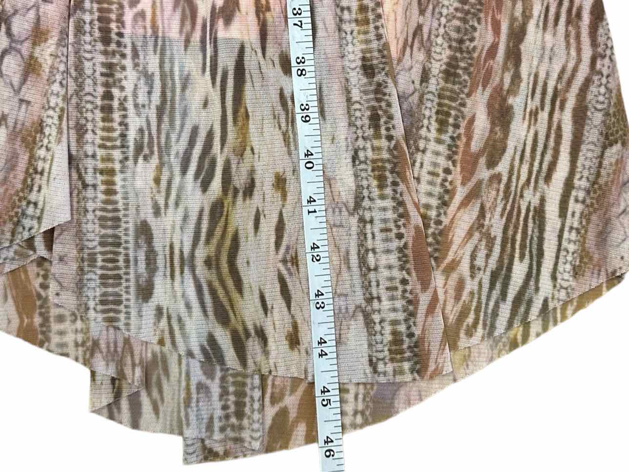 T TAHARI NWT Blush Animal Print Dress Size M