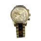 MICHAEL KORS Ritz Tortise Chronograph Crystallized Watch