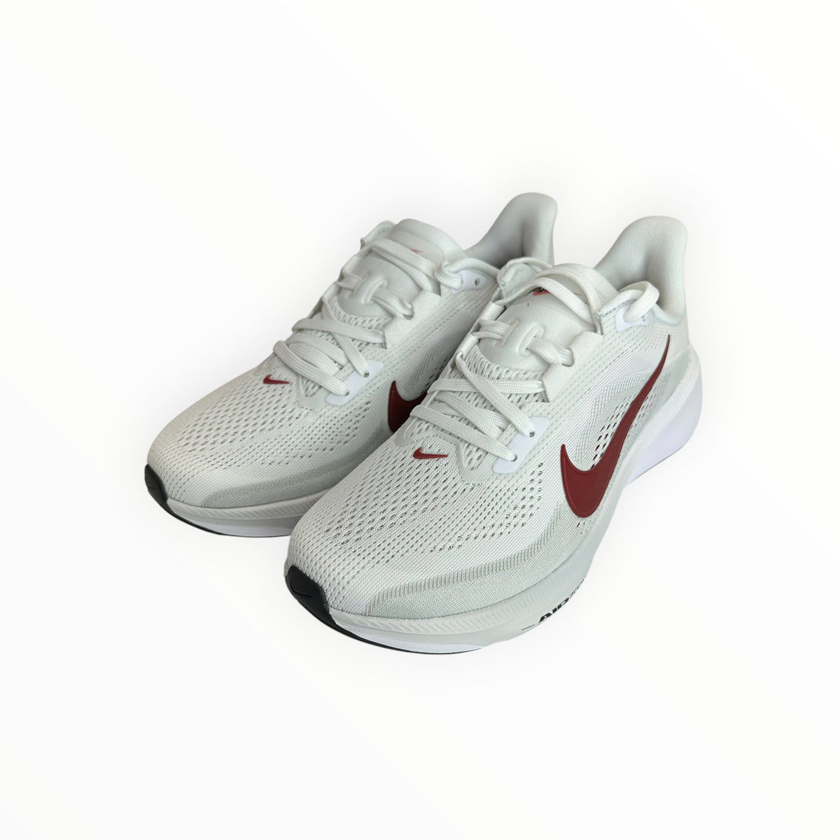 Nike NWT Air Zoom Pegasus 41 White Picante Red Sneakers Size 7.5