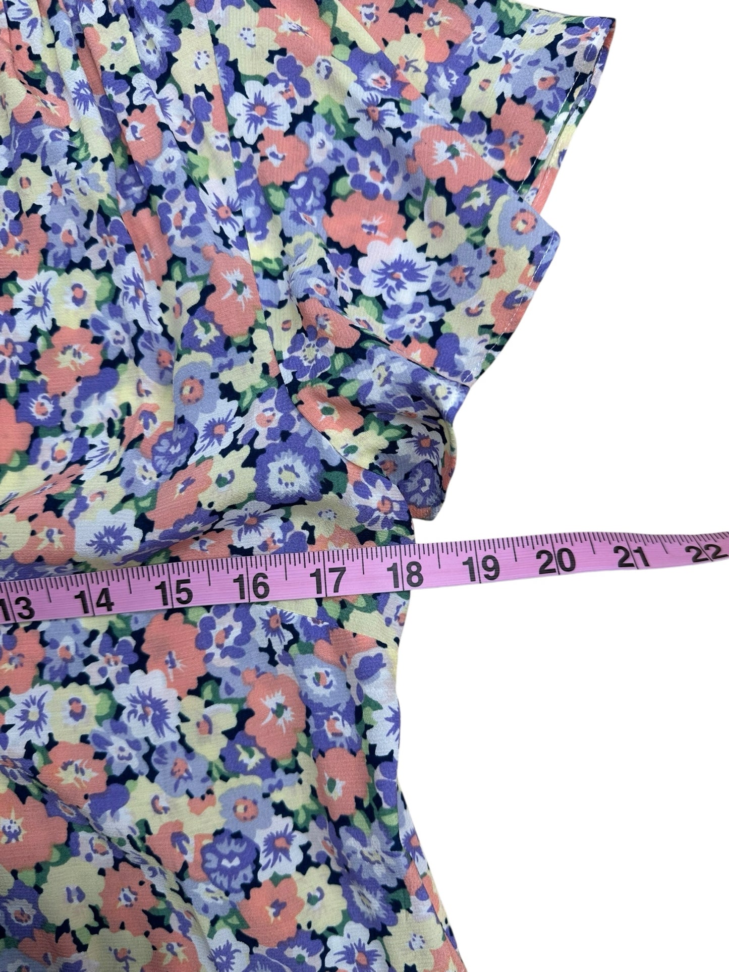 Rails Multi-Colored Floral Print Midi Dress Size XS
