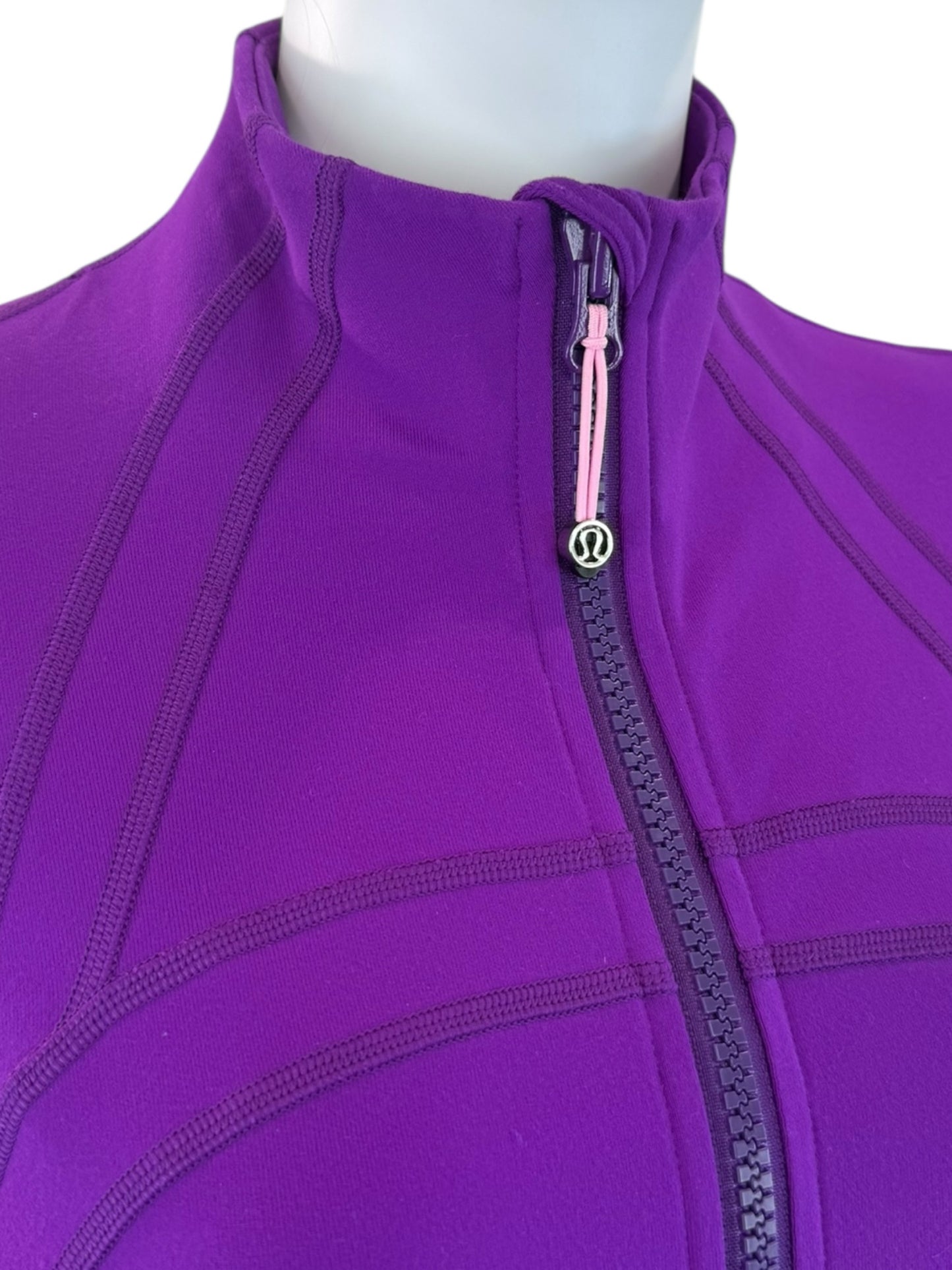 Lululemon Purple Define Jacket Active Outerwear Size 12