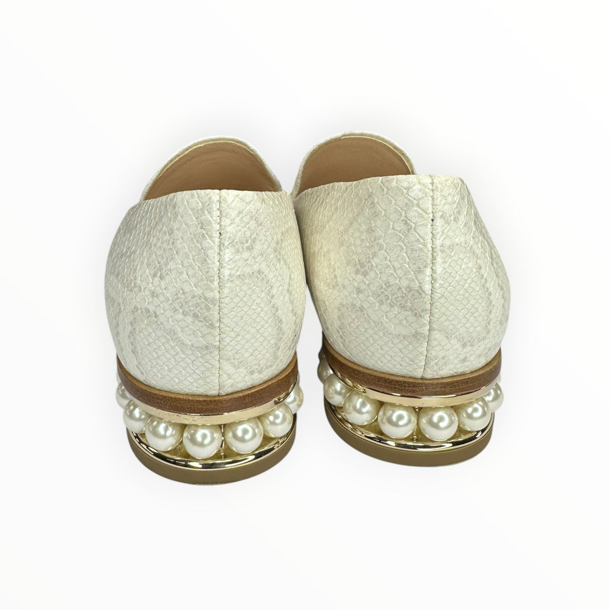 Nicholas Kirkwood Casati Pearl Loafers Size 37