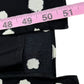 Adelyn Rae NWT Black Darlene Polkadot Mini Dress Size M