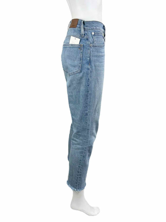 Madewell Distressed The Perfect Vintage Crop Jeans Size 26