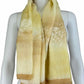 Vintage GIORGIO ARMANI Yellow Floral Print Scarf