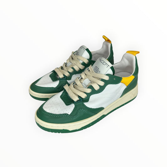 Oncept NEW Phoenix Green Fields Sneakers Size 7