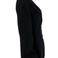 Theory Black Linen Blend Blazer Size 8