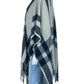 BANANA REPUBLIC Beige Checkered Poncho/Shawl Size O/S