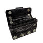 KURT GEIGER NWT Black Velvet Mini Kensington Crossbody Purse