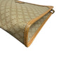 CELINE Vintage Beige Macadam Clutch