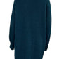 EILEEN FISHER Teal Wool Mohair Sweater Cardigan Size M