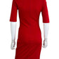 mango NWT Red Bodycon Mini Dress Size 4