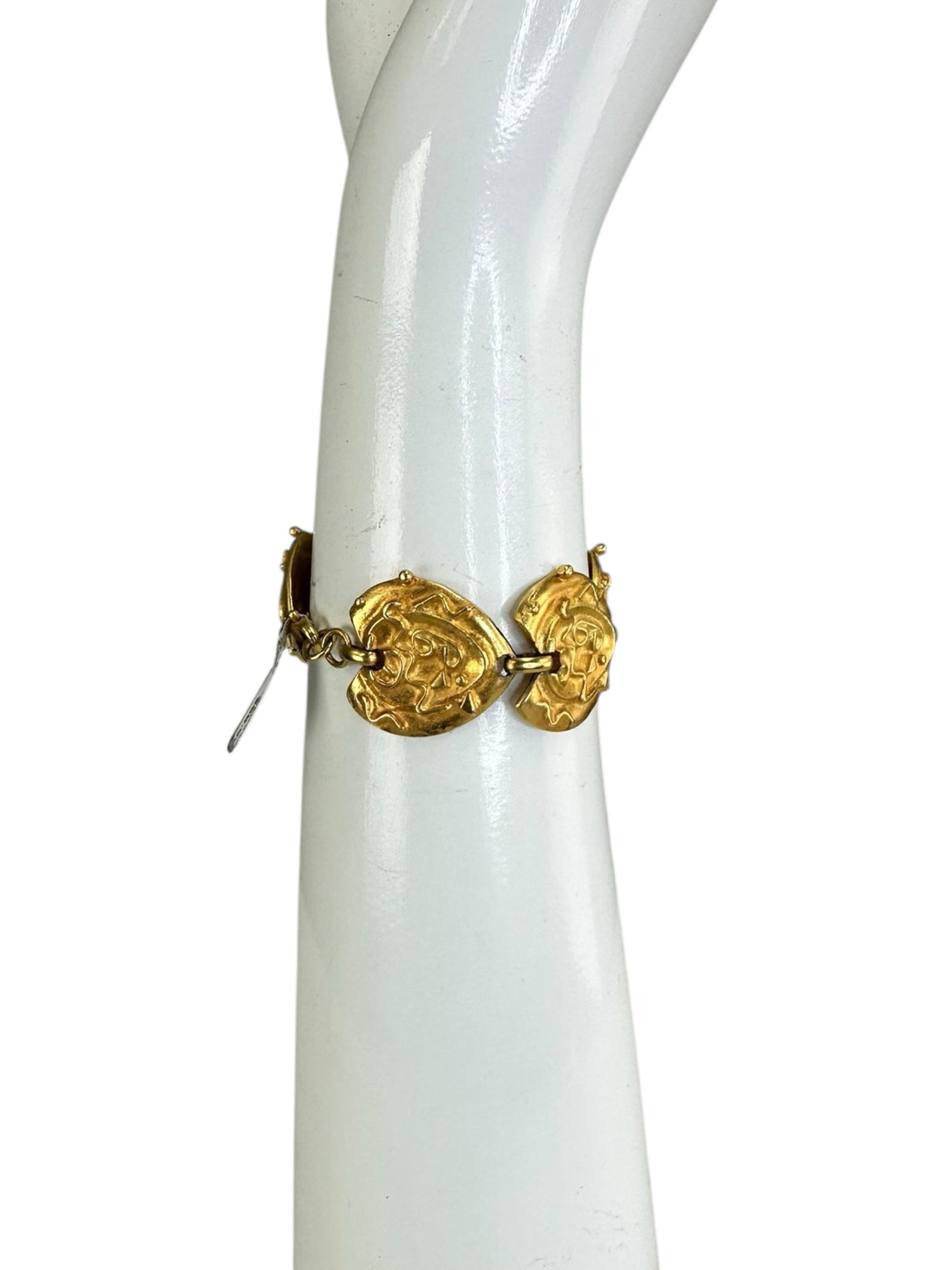 Erwin Pearl Gold Matte Bracelet
