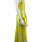 Tanya Taylor Yellow Analia Degrade Ruffle Dress Size S
